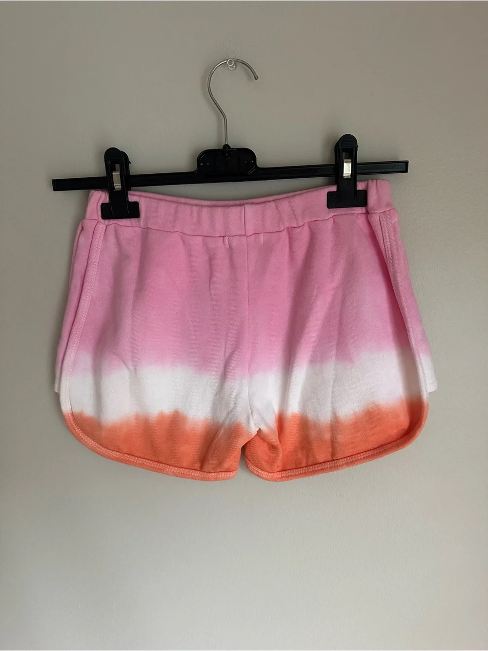 Joyous And Free Girls Paige Short Ombré Pink Orange Size 14 Elastic Waist